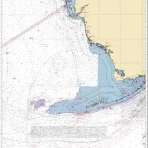 Exclusive NOAA Nautical Chart 1113A: Havana to Tampa (Leasing Areas)